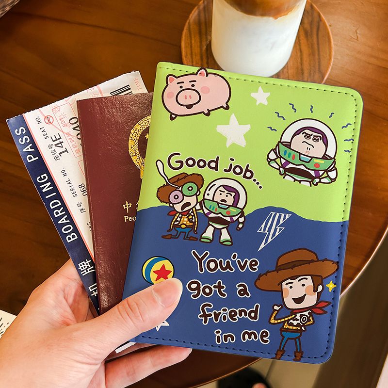 Travel Accessories Disney - Cute Buzz Lightyear Passport Holder Document