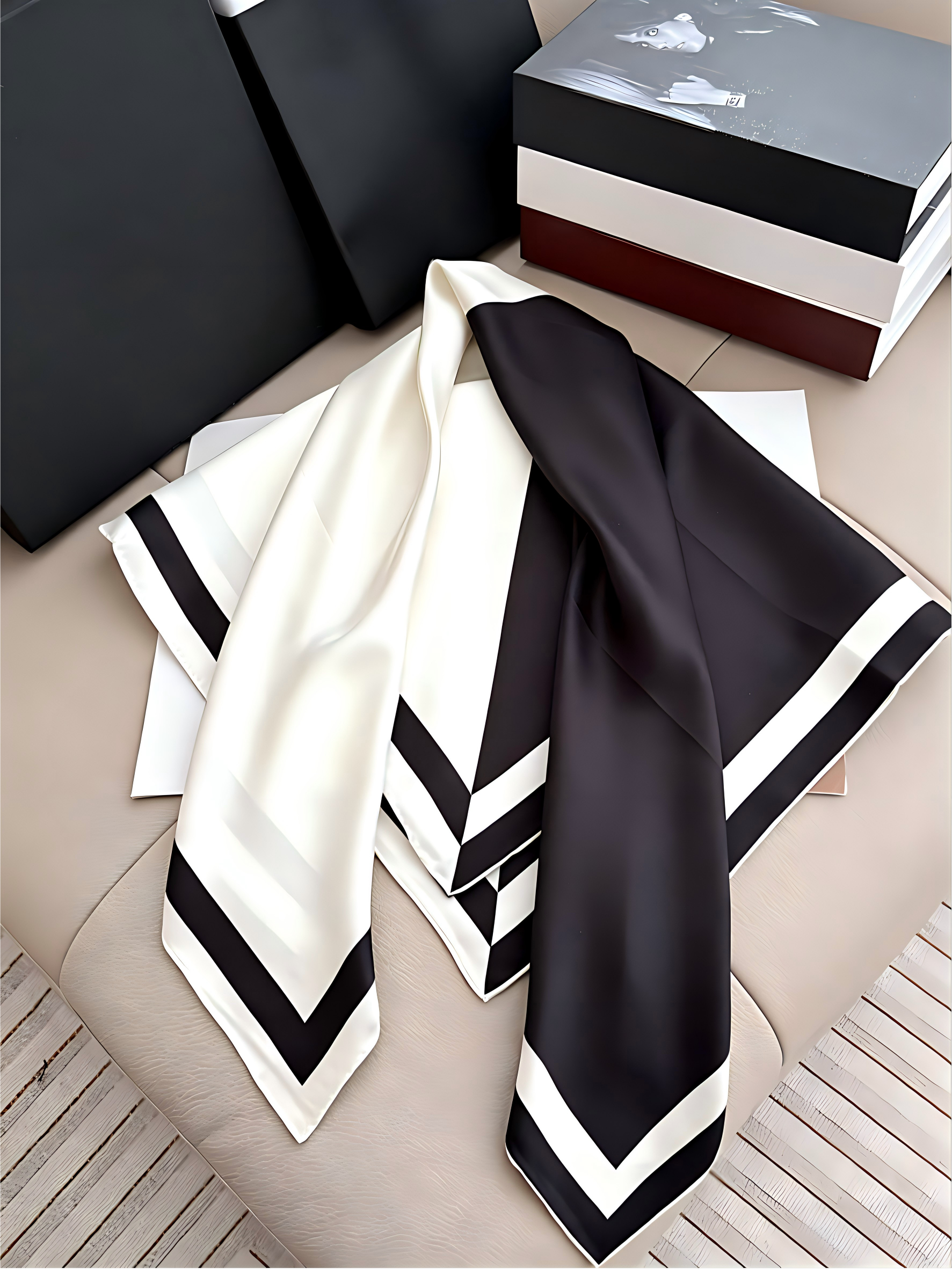 Travel Accessories Ideas - Soft Plaid Scarf for Women, Spring