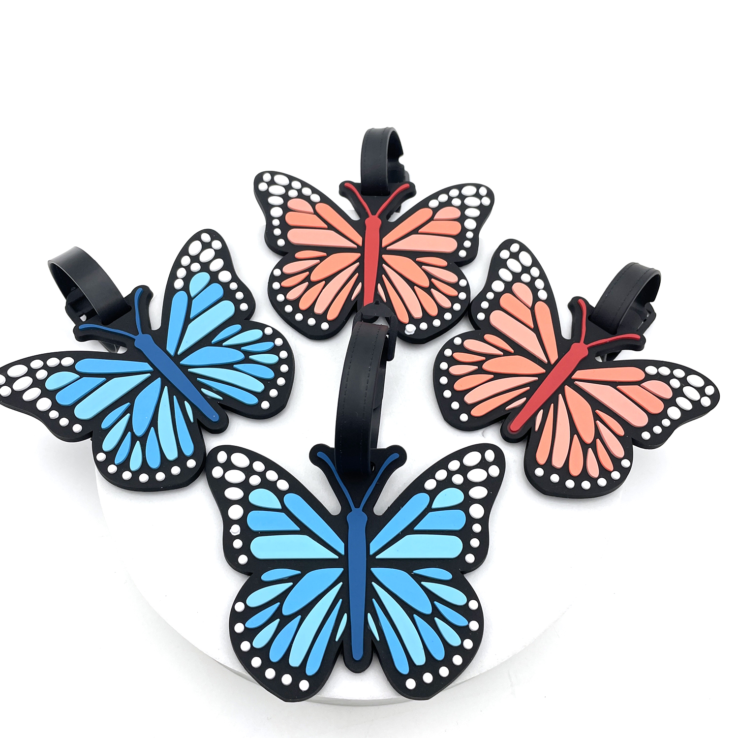 Travel Accessories Plane - 1pc Butterfly Luggage Label Women Travel