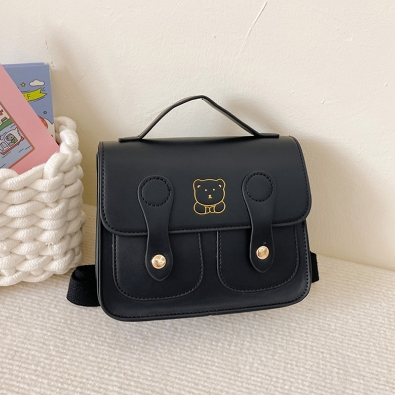 Travel Accessories Baby - Bear Kids Backpack PU Leather Children