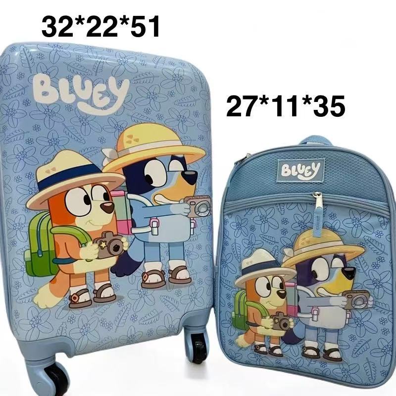 Travel Accessories Disney - Original Bluey Mario HelloKitty Children's Cartoon