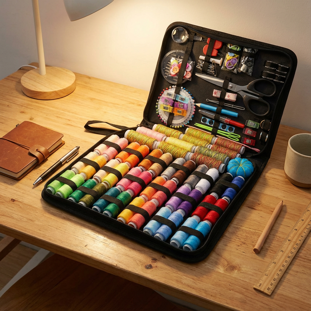 Travel Accessories Set - Multi - scenario Sewing Kit for