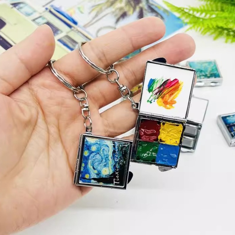 Mini Iron Travel - Mini Pendant Pigment Empty Box Watercolor