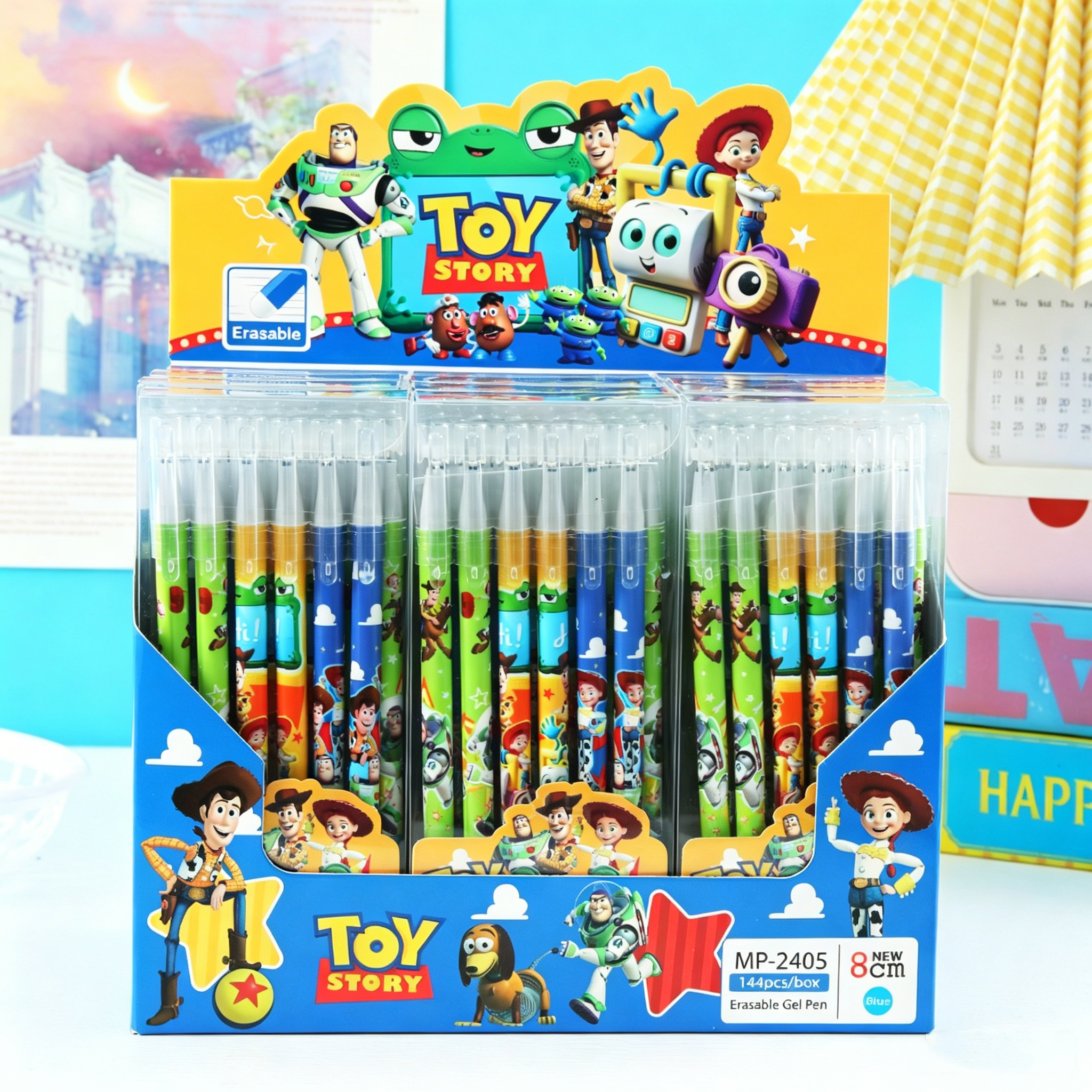 Travel Accessories Disney - New 6/24pcs Toy Story Magic Erasable