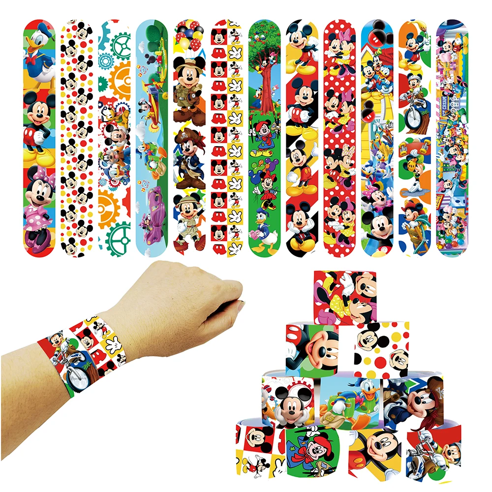 Travel Accessories Disney - 12pcs Disney Mickey Mouse Series Slap