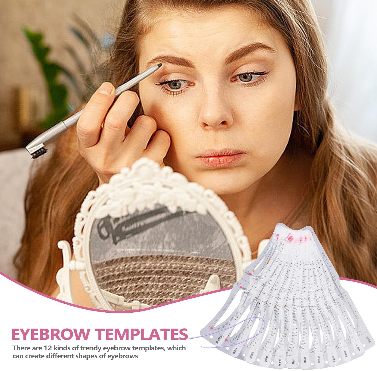 Reusable Eyebrow Stencil Set - - đánh giá và giá Travel Accessories Guide
