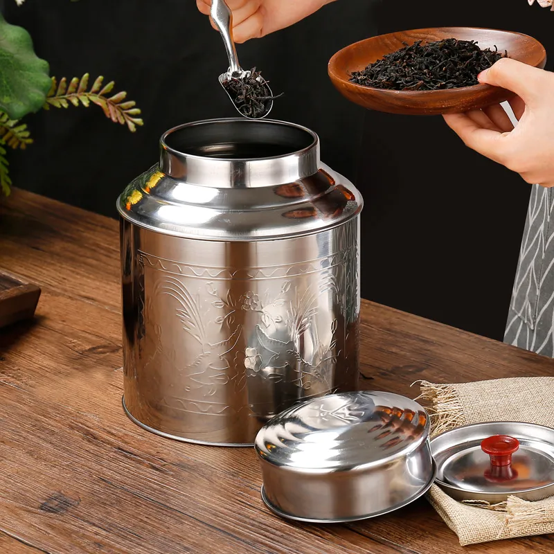 Stainless Steel Large Tea Cadd - đánh giá và giá Mini Iron Travel