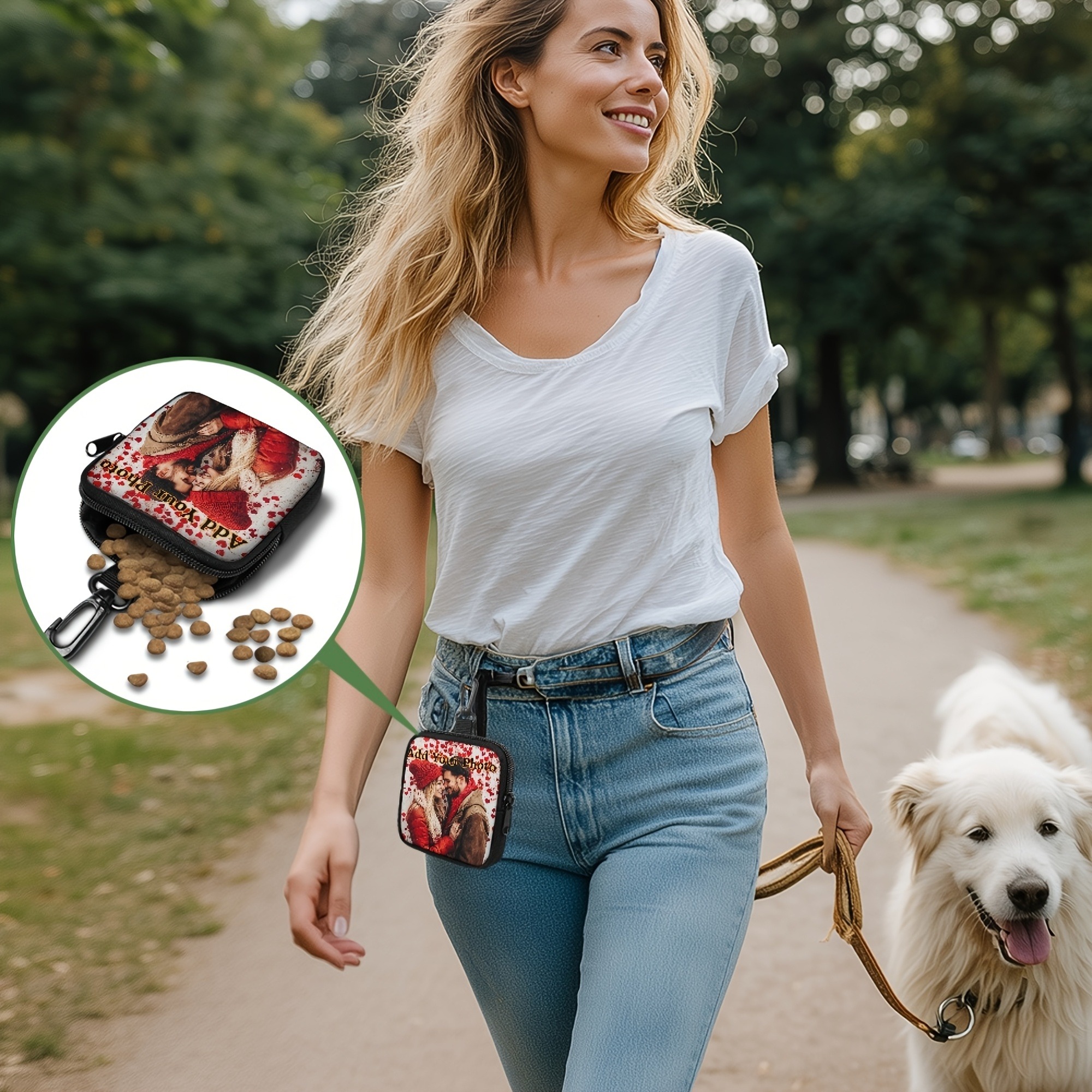 Custom Photo Coin Bag Mini Ear - đánh giá và giá Travel Accessories Pouch For Women