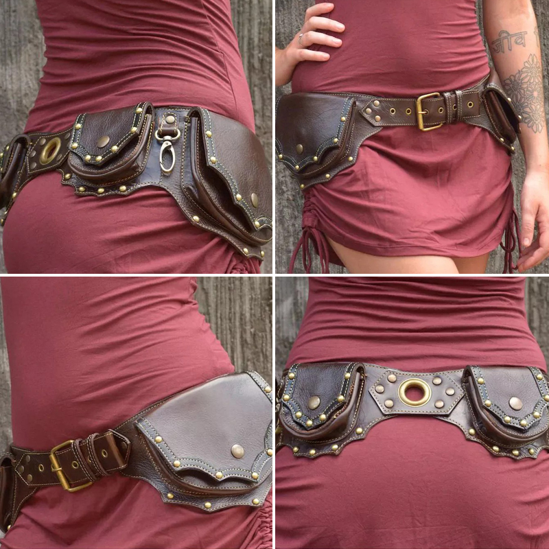 1pc Medieval Steampunk Leather - đánh giá và giá Travel Accessories Hip Belt