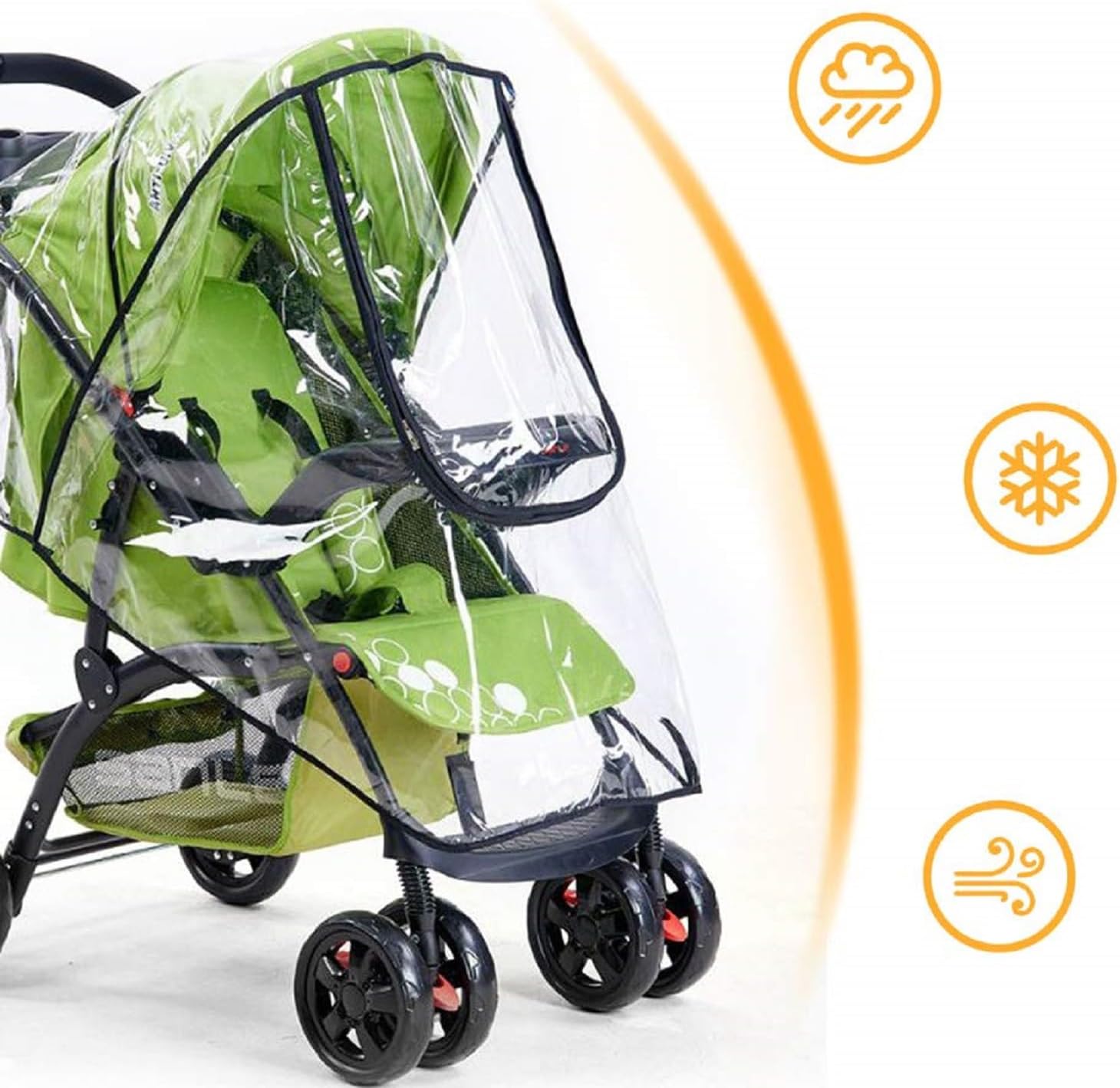 Baby Stroller Rain Cover, Univ - đánh giá và giá Travel Accessories Baby