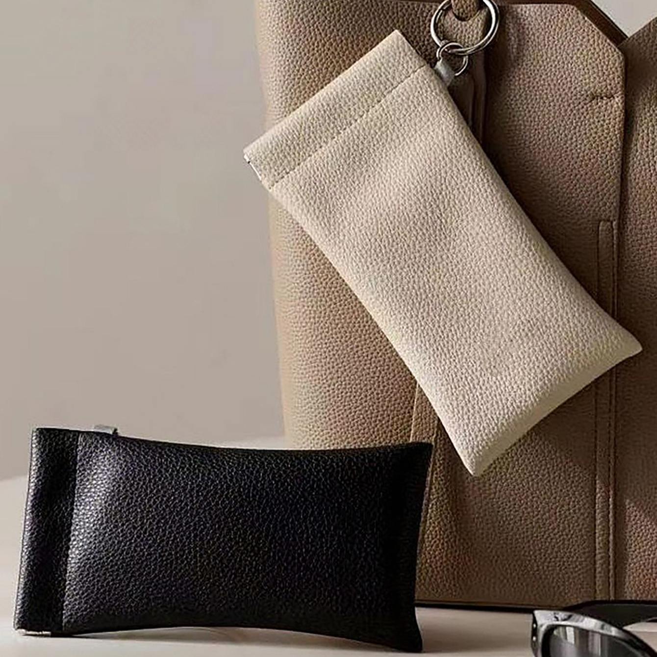 1pc PU Leather Sunglasses Pouc - đánh giá và giá Travel Accessories Pouch For Women