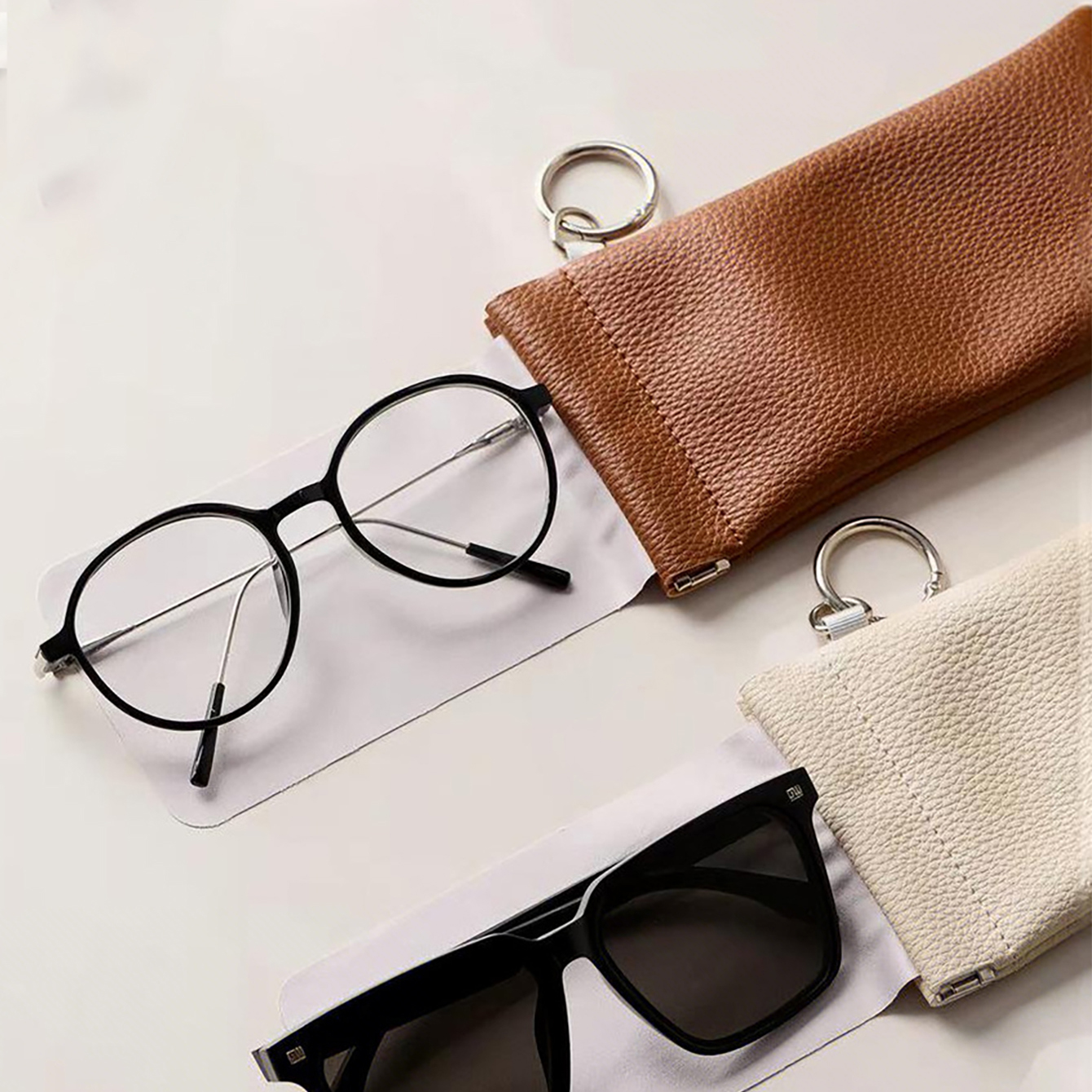 1pc PU Leather Sunglasses Pouc - đánh giá và giá Travel Accessories Pouch For Women