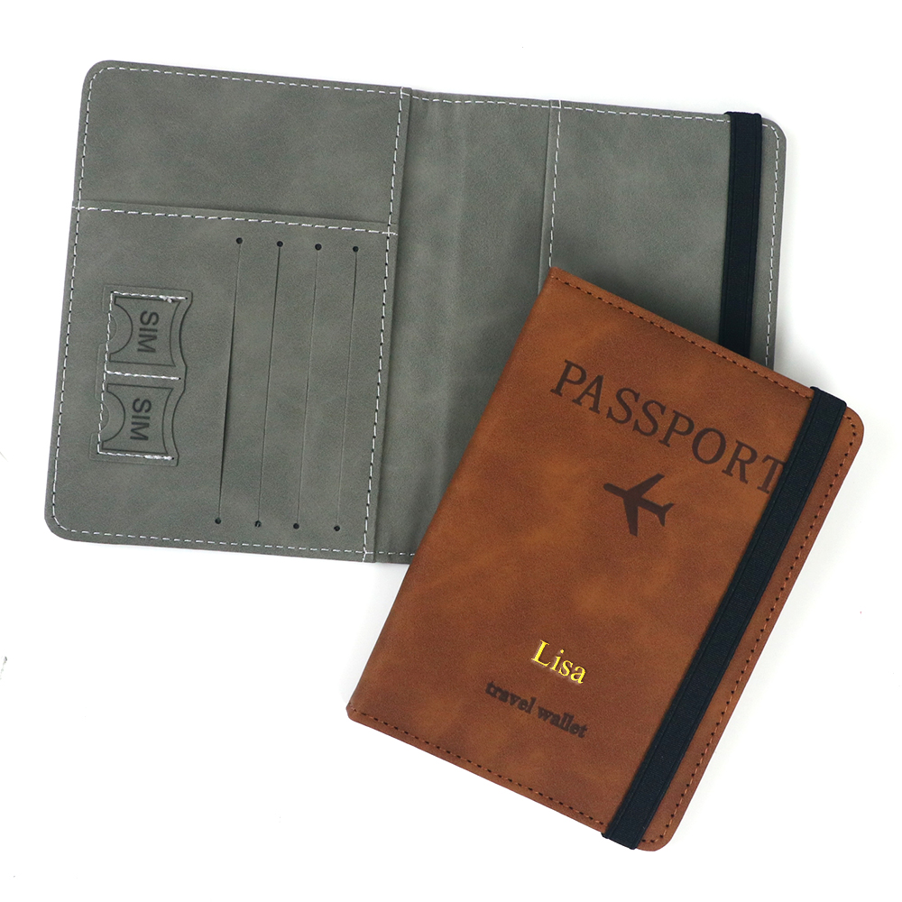 Customized name PU leather car - đánh giá và giá Travel Accessories Plane