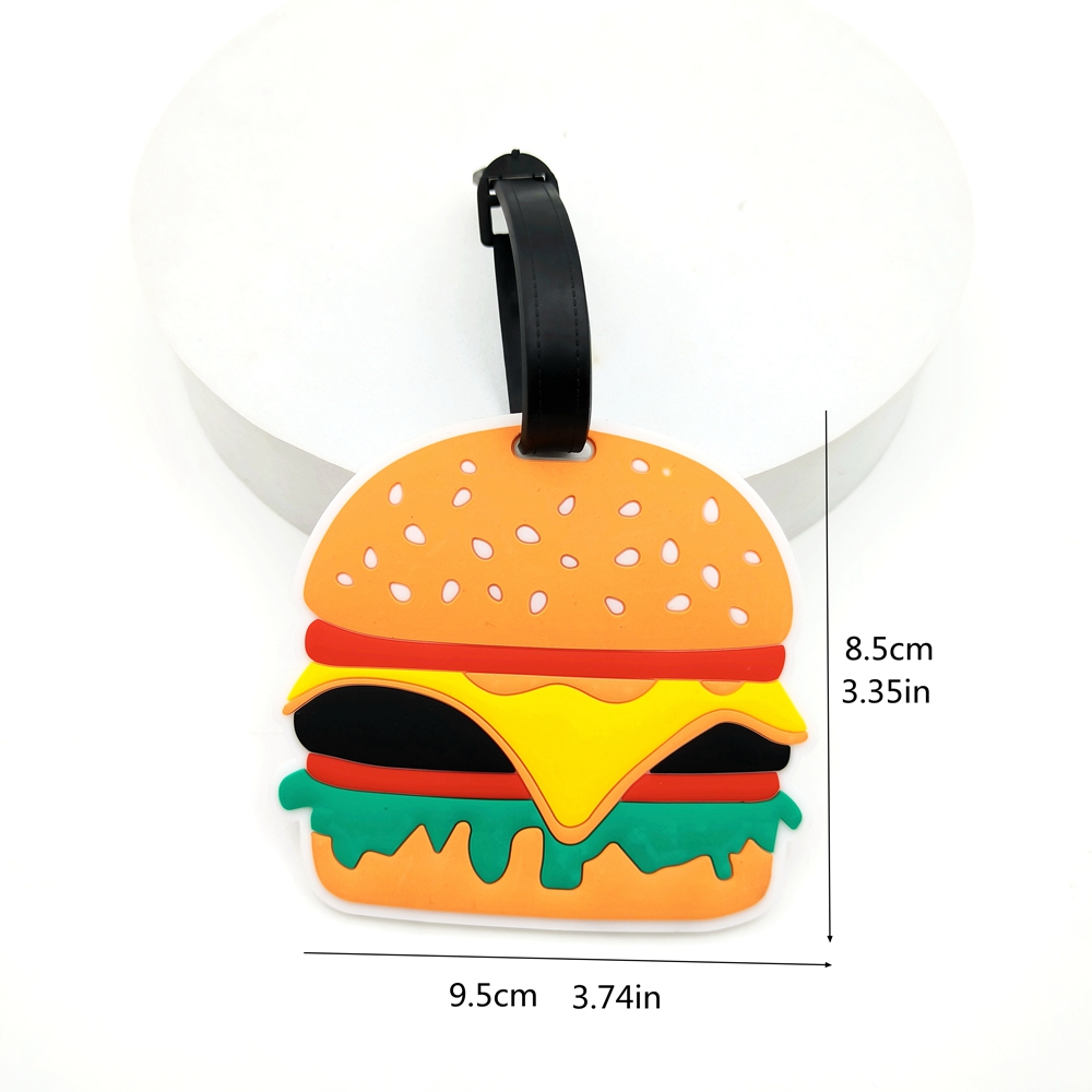1pc Hamburg ice cream luggage  - đánh giá và giá Travel Accessories Plane