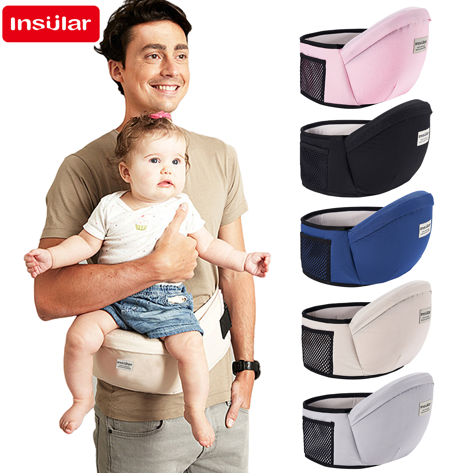 Baby Hip Seat Carrier Newborn  - đánh giá và giá Travel Accessories Hip Belt