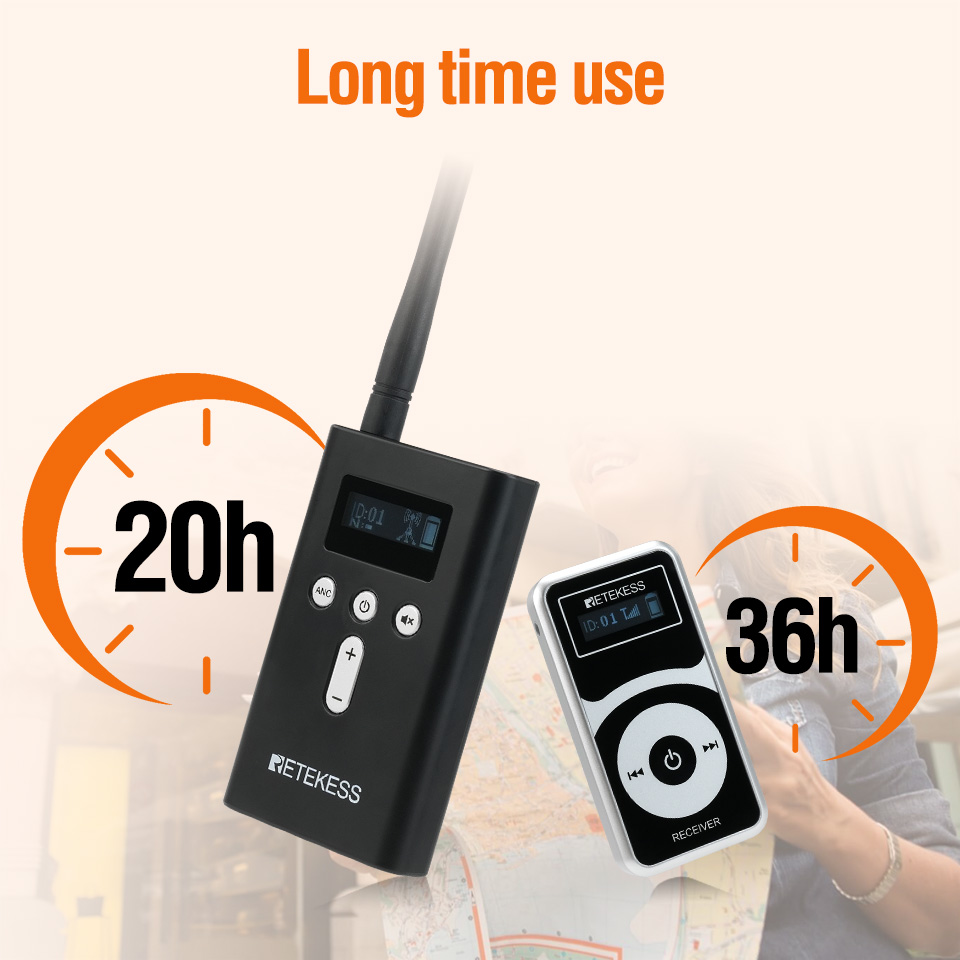 RETEKESS T130P T131P Tour Guid - đánh giá và giá Travel Accessories Guide