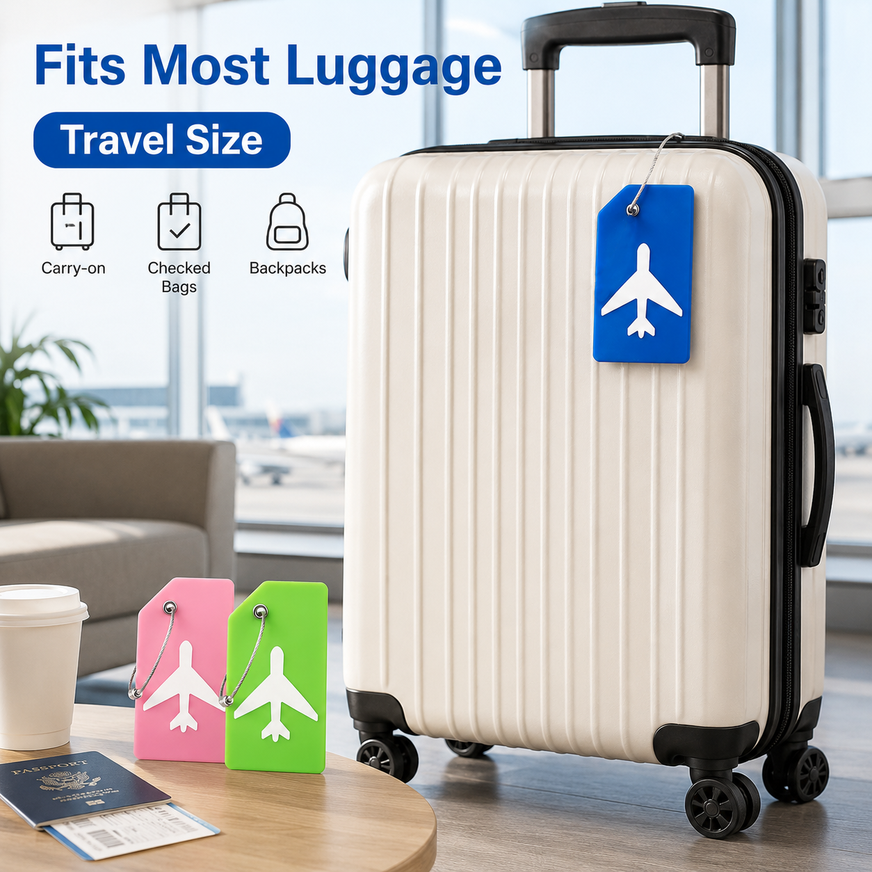 2/5PCS Silicone Travel Luggage - đánh giá và giá Travel Accessories Plane