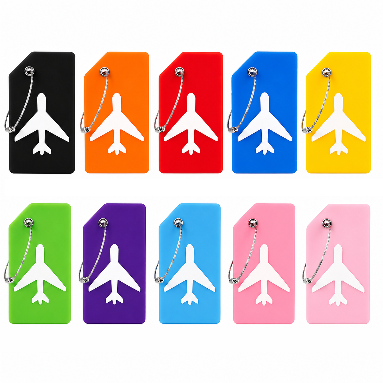 2/5PCS Silicone Travel Luggage - đánh giá và giá Travel Accessories Plane