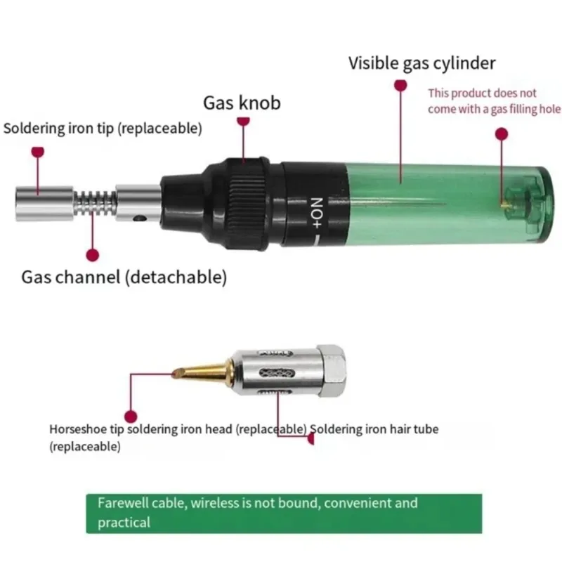 Mini butane welding tip, pen-t - đánh giá và giá Mini Iron Travel