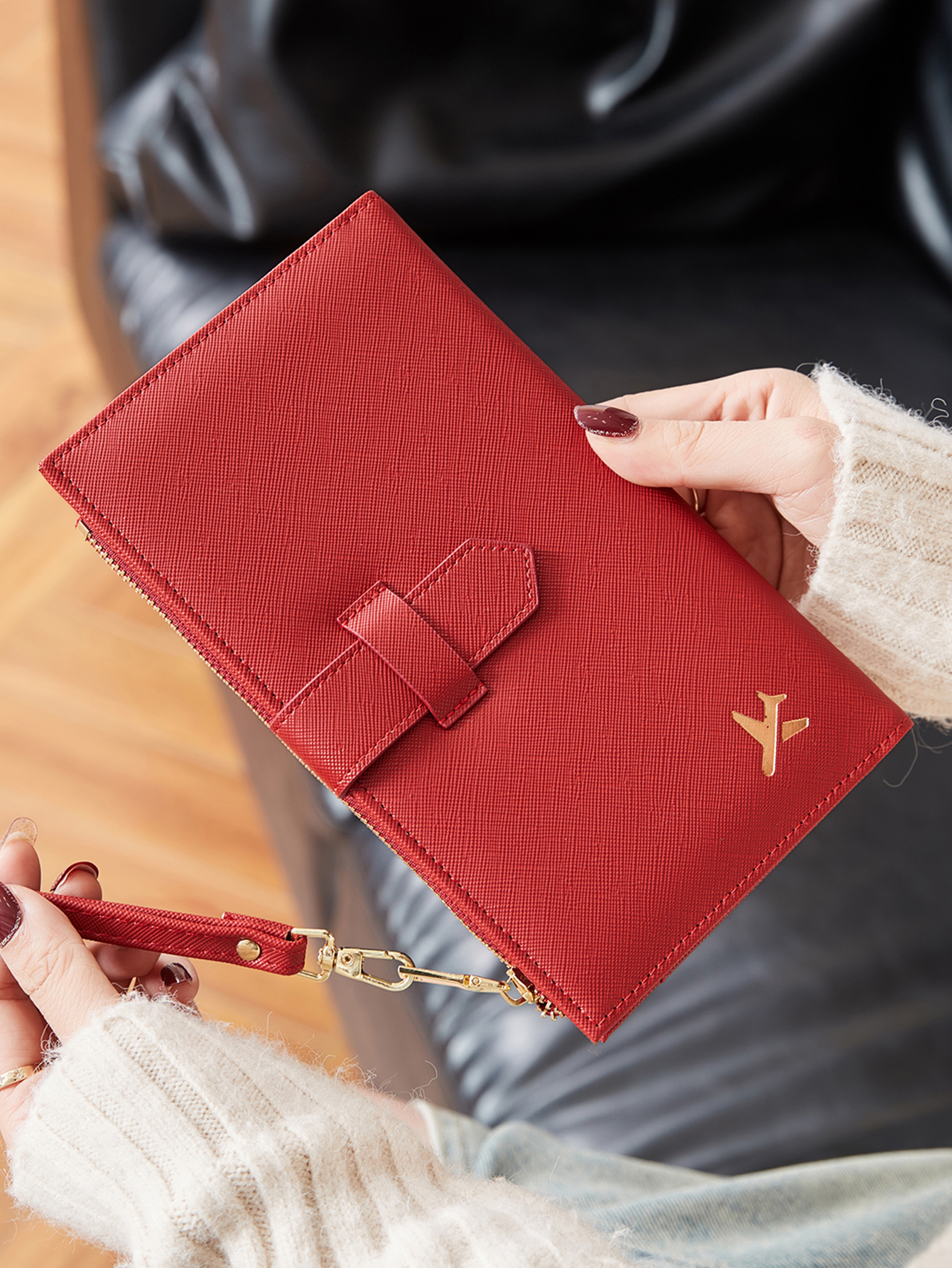 Fashionable PU leather airplan - đánh giá và giá Travel Accessories Plane