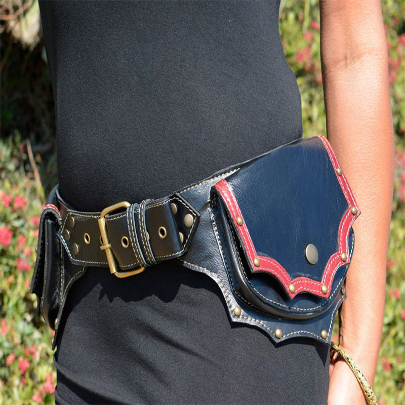 Steampunk Handmade Leather Uti - đánh giá và giá Travel Accessories Hip Belt