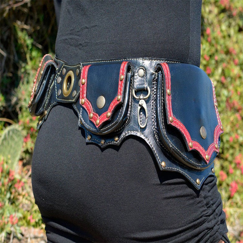 Steampunk Handmade Leather Uti - đánh giá và giá Travel Accessories Hip Belt