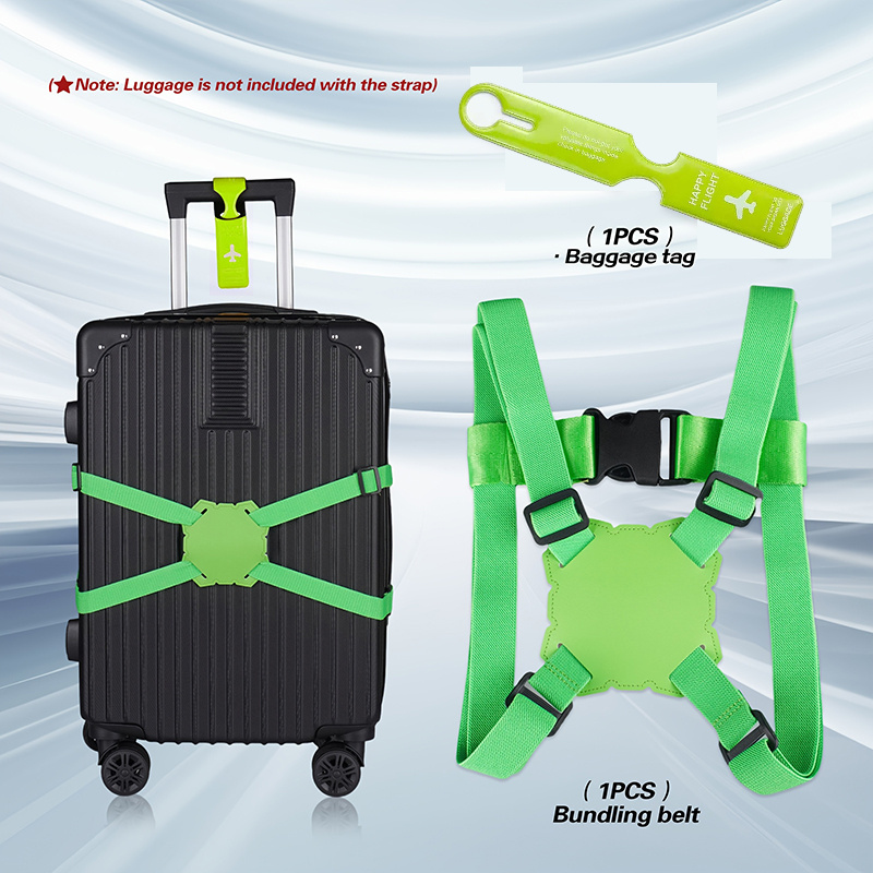 2-Piece Luggage Strap Set + Lu - đánh giá và giá Travel Accessories Plane