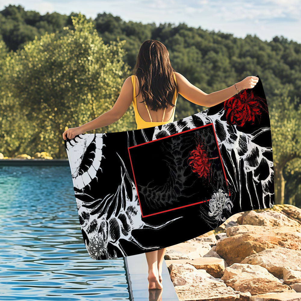 Comic Tokyo Ghoul Towel Beach  - đánh giá và giá Travel Yoga Accessories