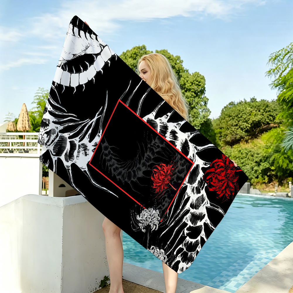 Comic Tokyo Ghoul Towel Beach  - đánh giá và giá Travel Yoga Accessories