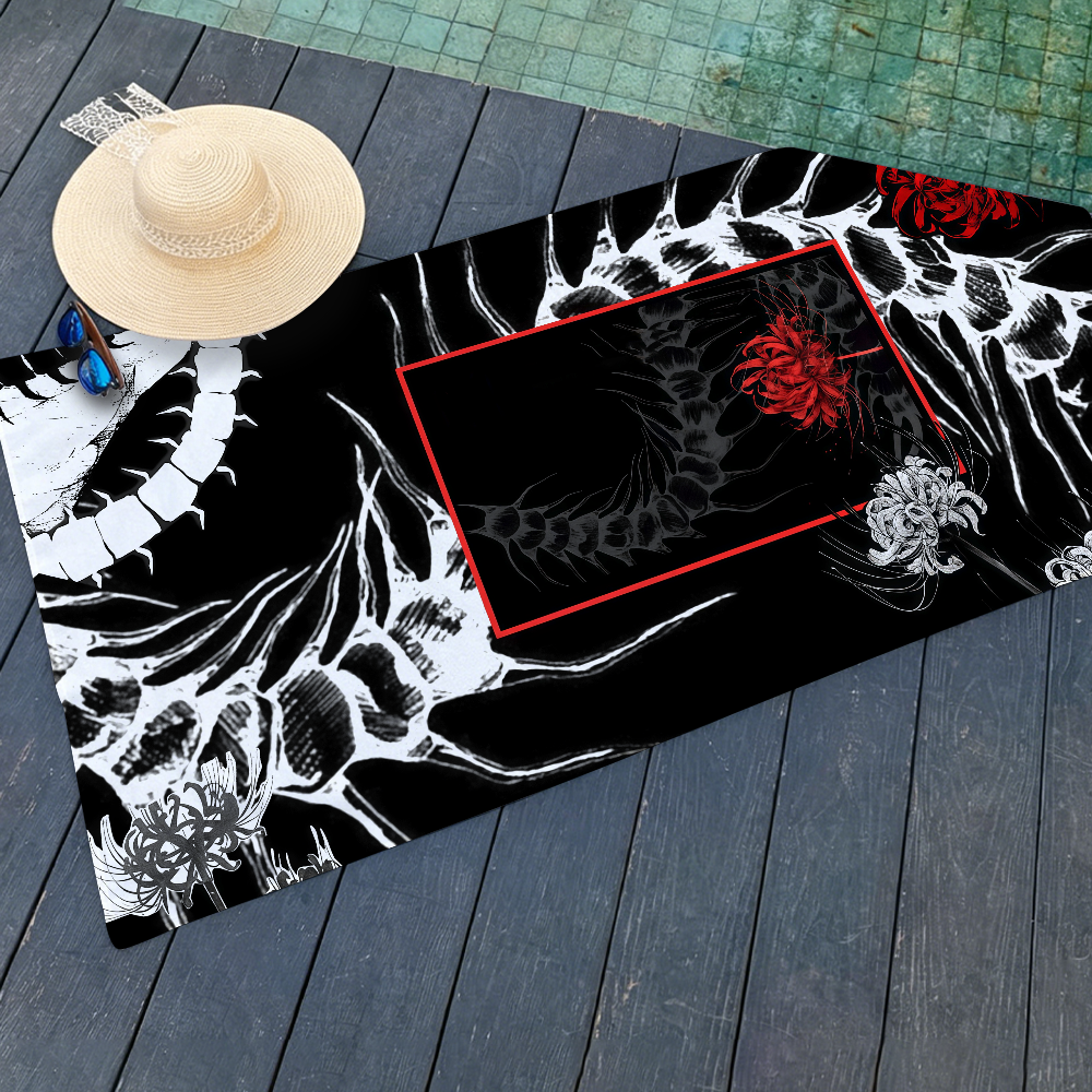 Comic Tokyo Ghoul Towel Beach  - đánh giá và giá Travel Yoga Accessories
