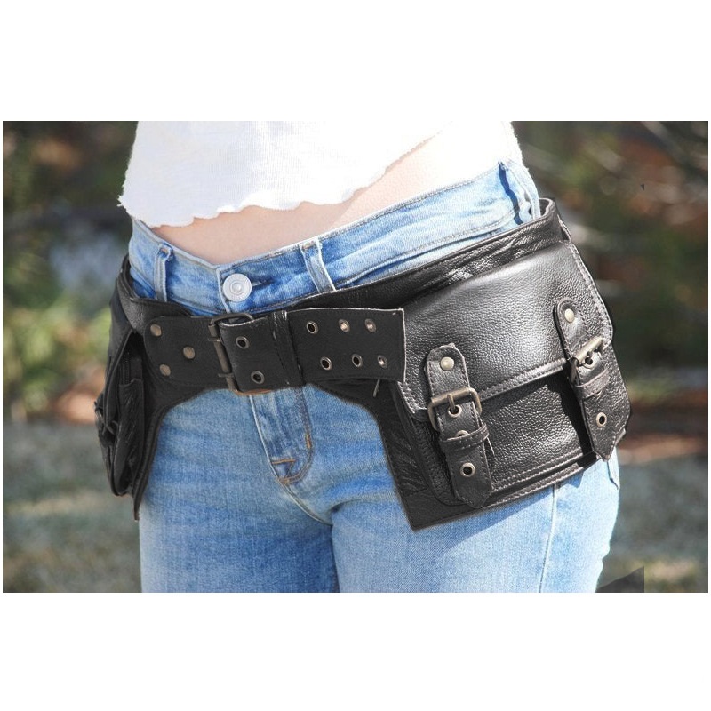 Medieval Steampunk Leather Uti - đánh giá và giá Travel Accessories Hip Belt