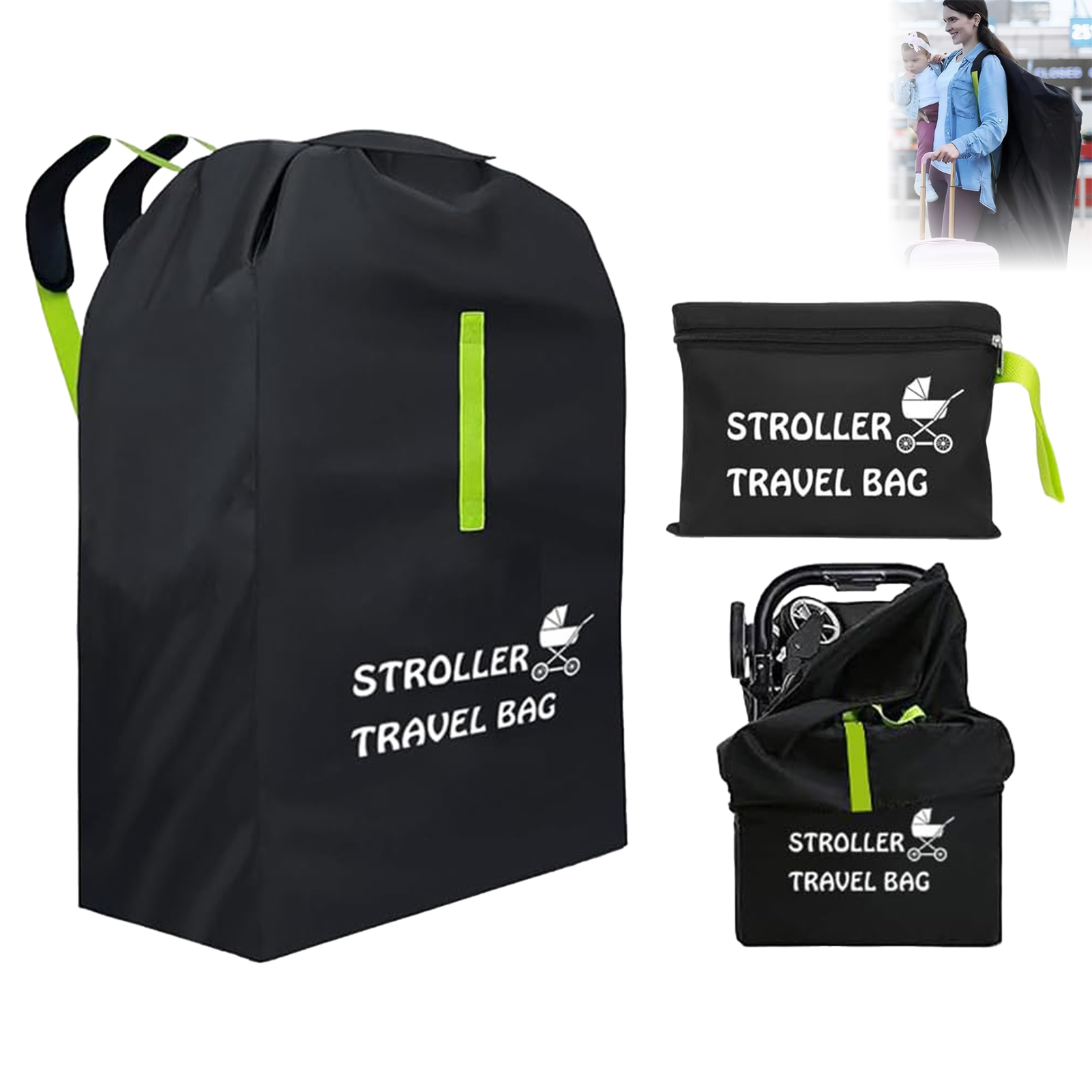 Baby Stroller Travel Bag With  - đánh giá và giá Travel Accessories For 2 Year Old