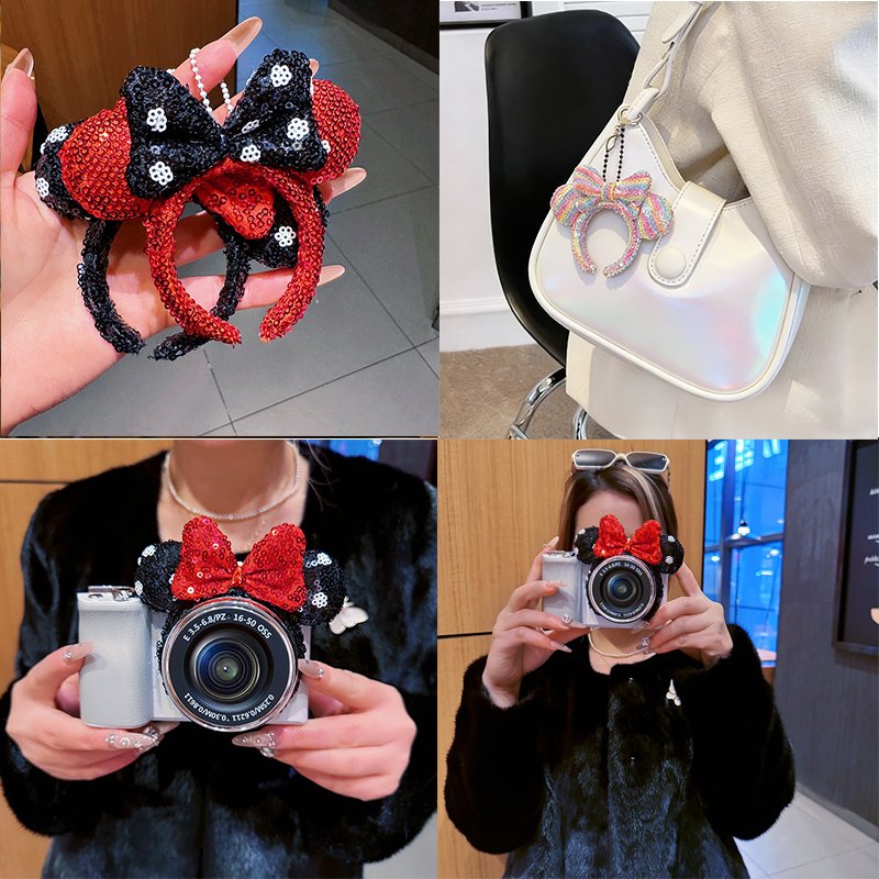 Cute Bow Sequin Disney Headban - đánh giá và giá Travel Accessories Disney
