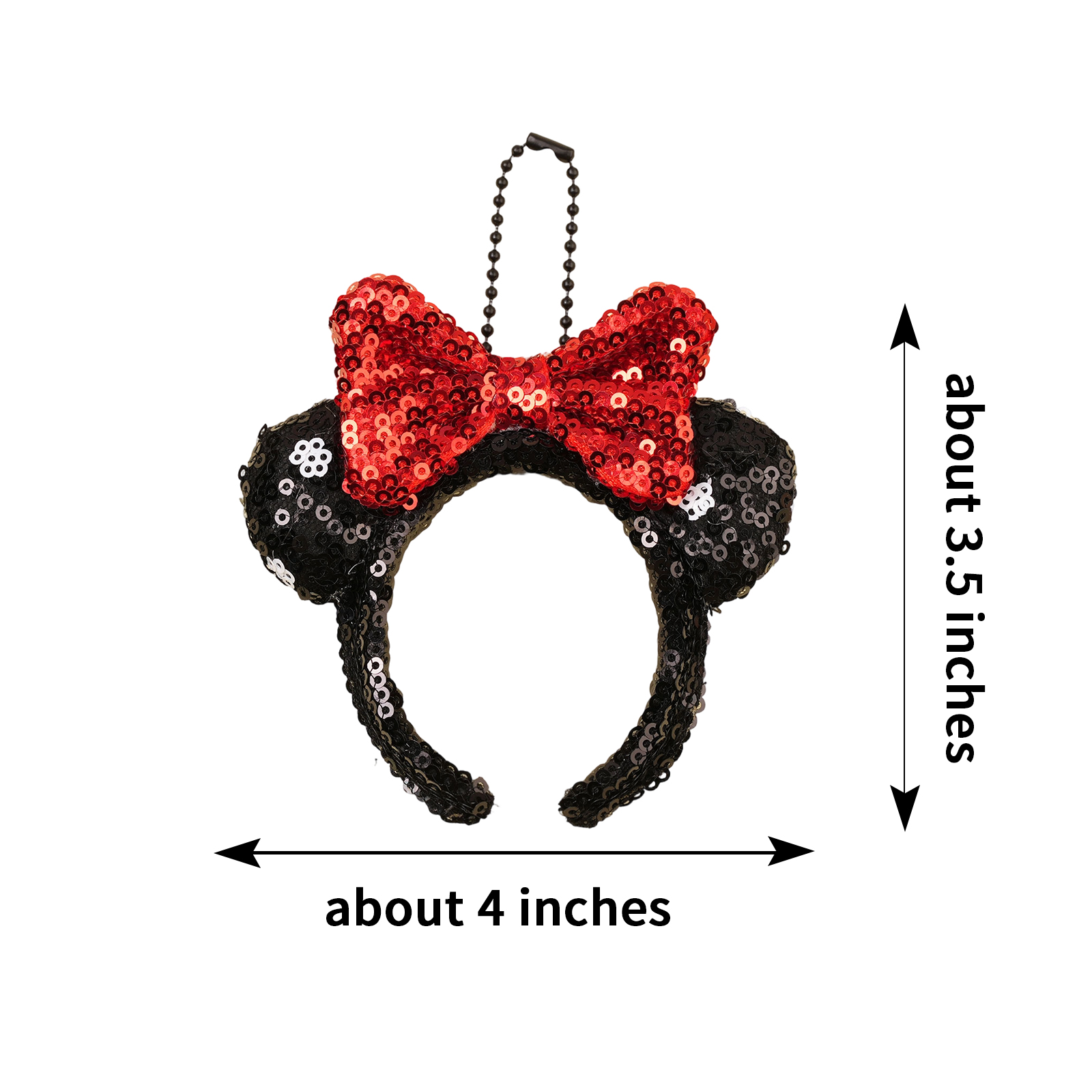 Cute Bow Sequin Disney Headban - đánh giá và giá Travel Accessories Disney