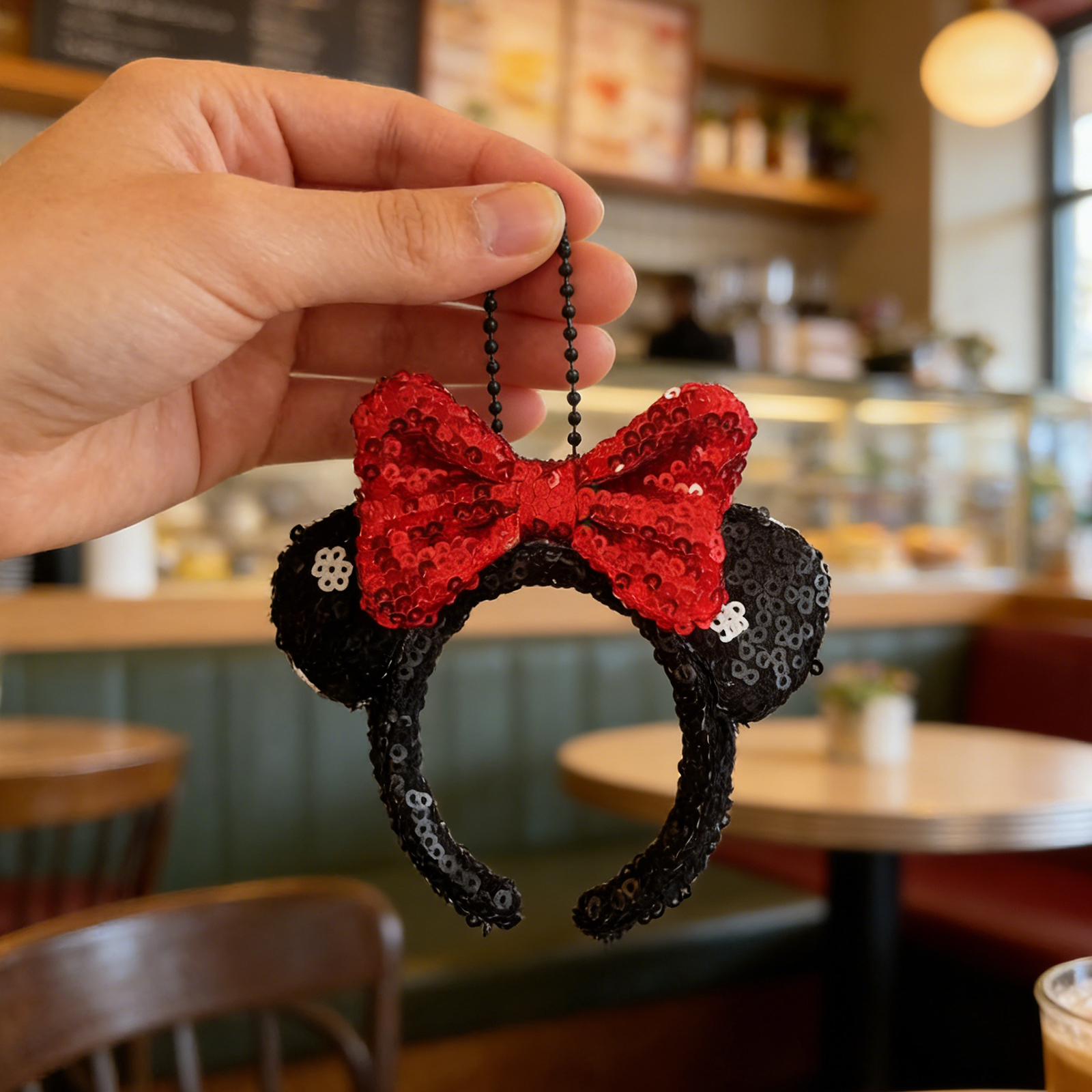 Cute Bow Sequin Disney Headban - đánh giá và giá Travel Accessories Disney