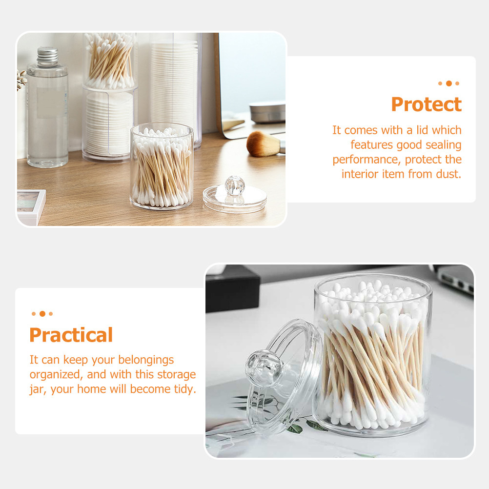 Clear Cotton Ball Dispenser Co - đánh giá và giá Travel Accessories Set