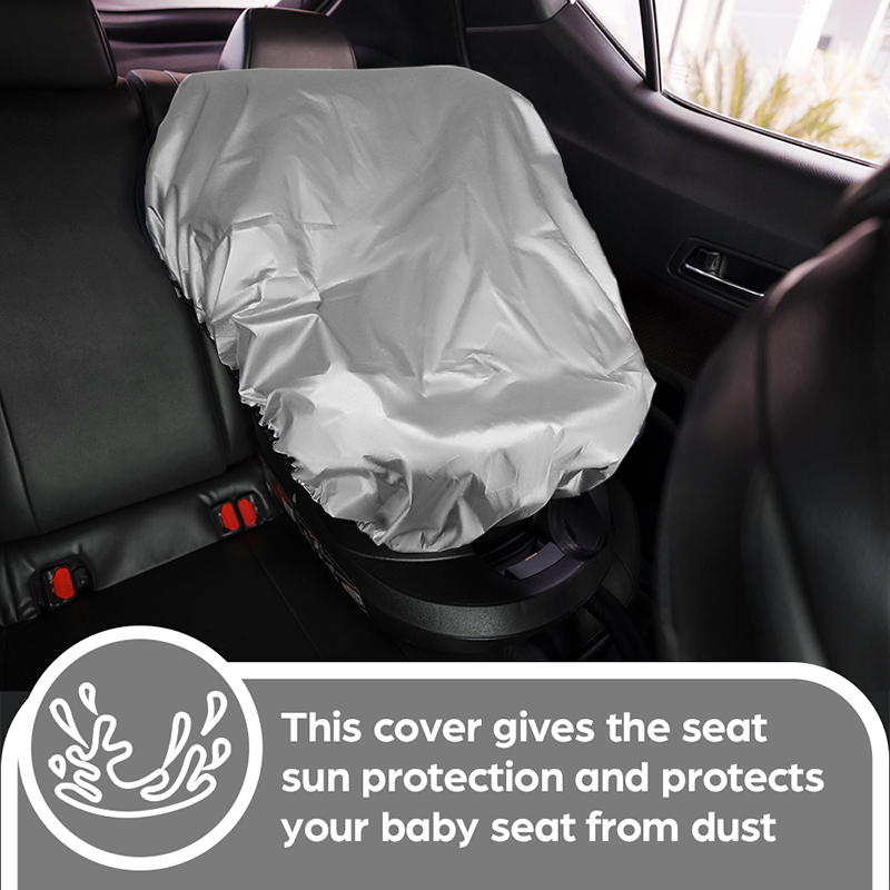 1PC Silver  Baby Car Seat Sun  - đánh giá và giá Travel Accessories For 2 Year Old