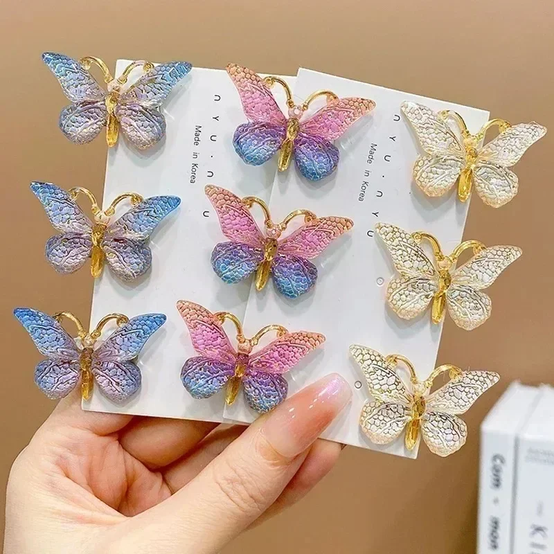 5pcs Sweet Hair Clips Stereosc - đánh giá và giá Travel Accessories Baby