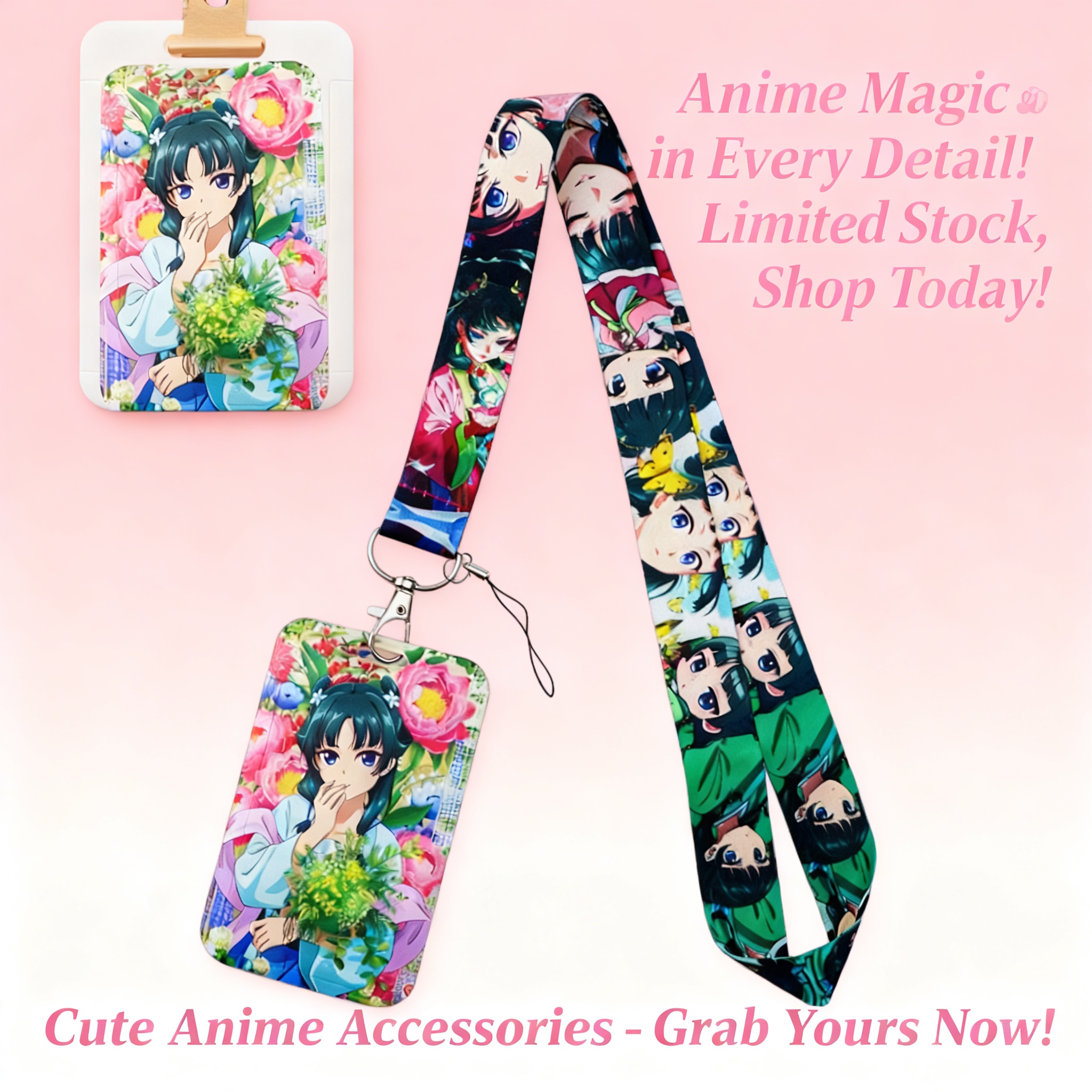Cute Anime Girl Lanyard Neck S - đánh giá và giá Travel Accessories And Bags