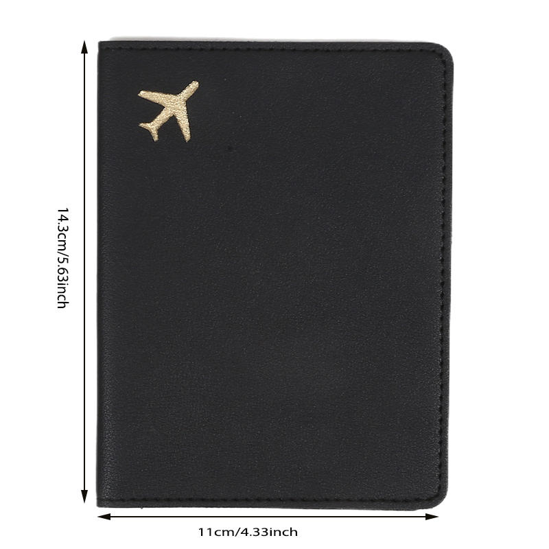 1/3Pcs Travel PU Passport Cove - đánh giá và giá Travel Accessories Plane