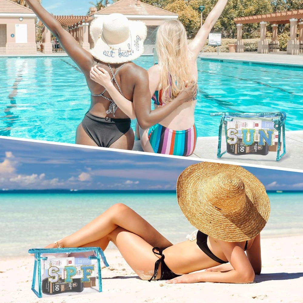 COSHAYSOO Sunscreen Bag Clear  - đánh giá và giá Travel Accessories Pouch For Women