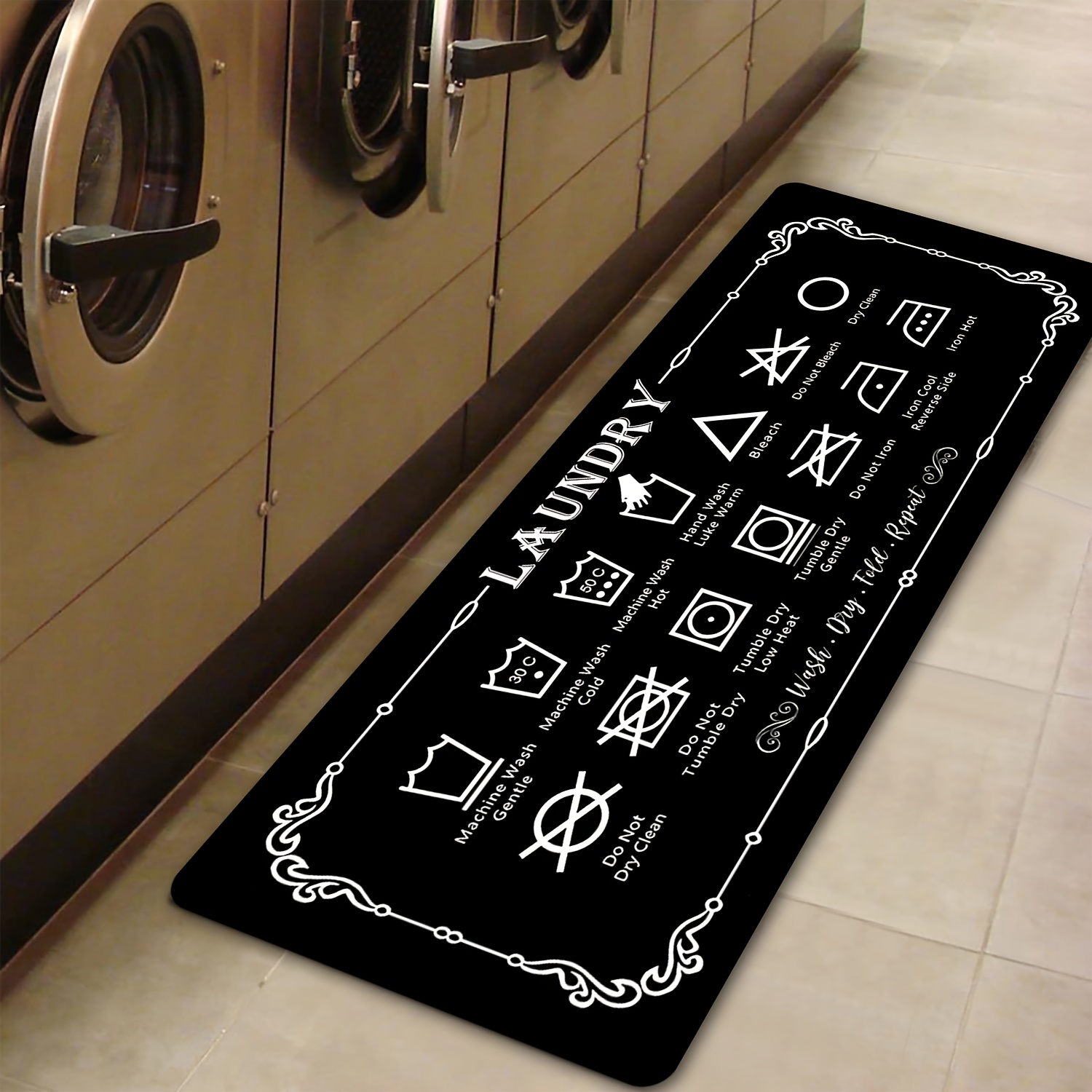 1 Piece Laundry Guide Mat - Bl - đánh giá và giá Travel Accessories Guide