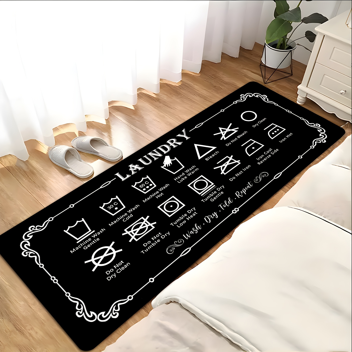 1 Piece Laundry Guide Mat - Bl - đánh giá và giá Travel Accessories Guide