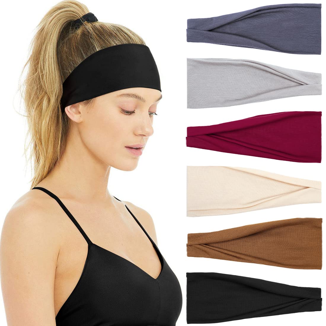 Headbands for Women Non Slip S - đánh giá và giá Travel Yoga Accessories