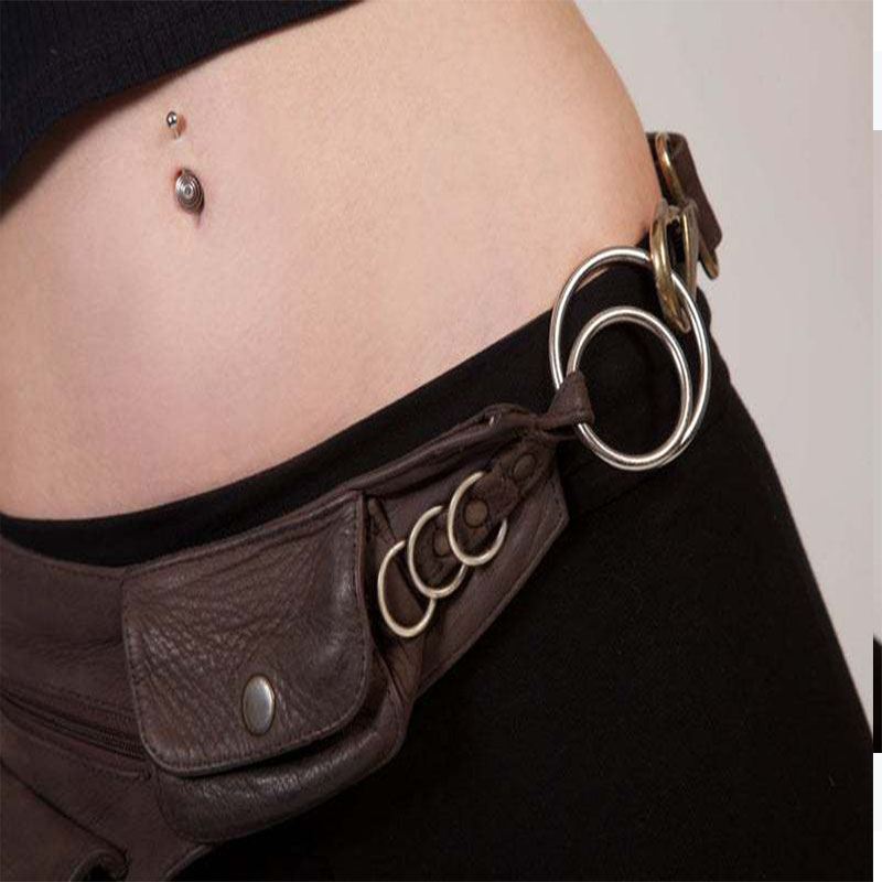 Steampunk Handmade Leather Uti - đánh giá và giá Travel Accessories Hip Belt
