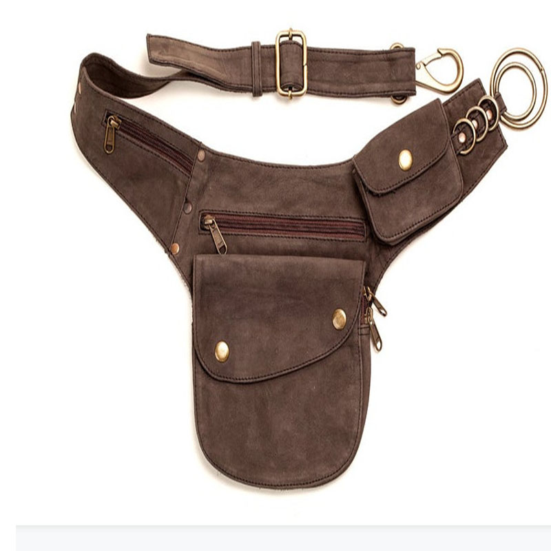 Steampunk Handmade Leather Uti - đánh giá và giá Travel Accessories Hip Belt