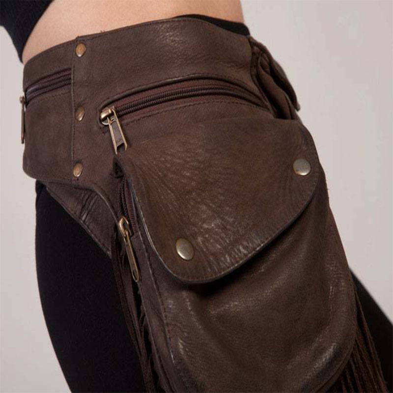 Steampunk Handmade Leather Uti - đánh giá và giá Travel Accessories Hip Belt