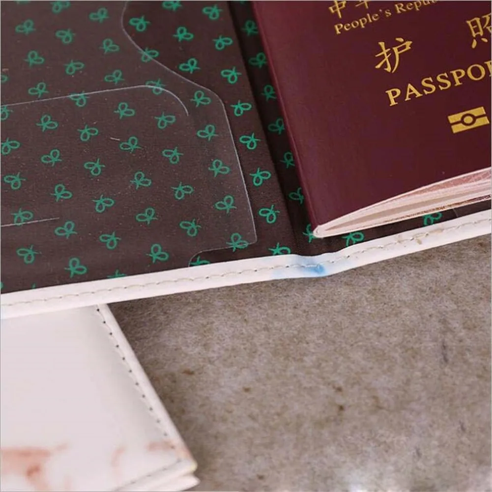 Women Men Passport Cover Pu Le - đánh giá và giá Travel Accessories Pouch For Women
