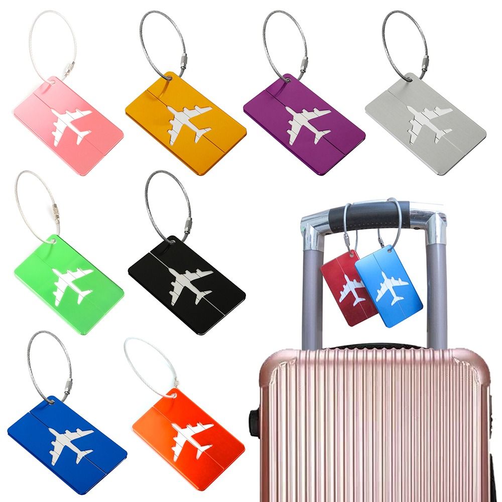 Aluminium Travel Luggage Tags  - đánh giá và giá Travel Accessories Plane
