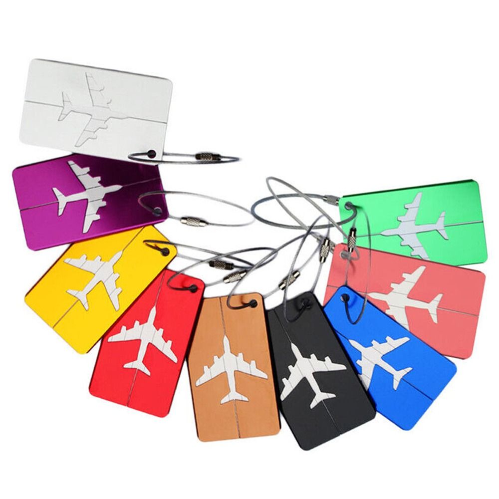 Aluminium Travel Luggage Tags  - đánh giá và giá Travel Accessories Plane